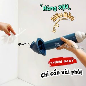 Cây Bơm Thụt Thông Tắc Bồn Cầu Khí Nén Phiên Bản Nâng Cấp Cực Mạnh Thông Nhanh Tức Thì Chỉ Vài Phút - Tổng Kho Huy Liên