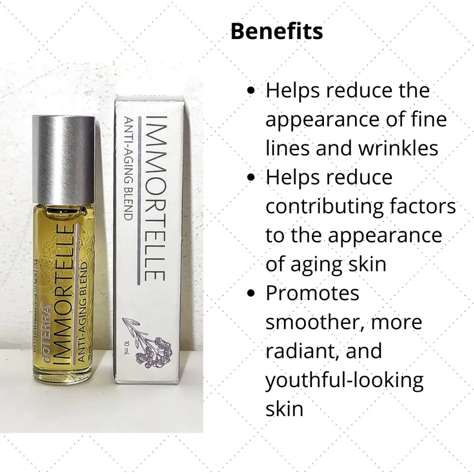 doTERRA Immortelle Oil Anti-Aging Blend | Lazada Singapore