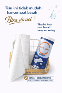 moms towel||Tisu Roll/Kicthen towel/Tisu serbaguna/Reusable premium towel/Tisu dapat di cuci ulang