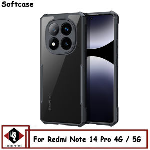 Case For XIaomi Note 14 Pro 5G Transparan Fusion Shockproof Softcase