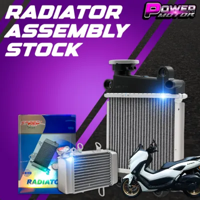 THAI SPEED RADIATOR ASSEMBLY (STOCK) FOR CLICK/SNIPER/NMAX/AEROX V1 HIGH QUALITY