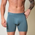 UNDERGRAM Men's Boxer Brief - Cyan Blue ( Size S-7XL ). 
