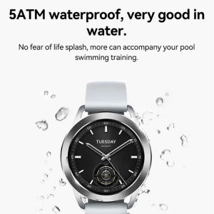 รับประกันศูนย์ไทย - Xiaomi Smart watch S3 สมาร์ทวอทช์ NFC ออกซิเจนในเลือด จอแสดงผล AMOLED บลูทูธ 5.2 Xiaomi Watch S3 GPS ในตำแหน่งดาวเทียม ปักกิ่ง GPS GLONASS กาลิเลโอ QZSS