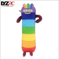 LYZRC Numberblocks Plush digital doll building block toys children's math enlightenment animation doll. 