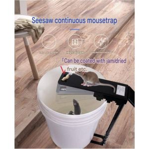 Seesaw / Electric Mouse Trap Insecticide Artifact Auto Reset Household High Voltage Mouse Killer Perangkap Tetikus 10120