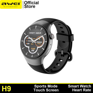 Awei H9 Smart Watch Touch Screen Heart Rate & Sleep Monitoring Long Battery Life Multi Sports Mode IP67 Call Reminding