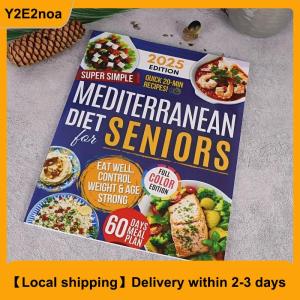 【Local shipping】 Simple & Easy Mediterranean Diet Cookbook For SeniorsMediterranean Recipe Book