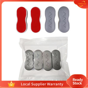 Universal Toilet Cover Gasket Bumper Toilet Seat Cushion Rubber Antislip Pad Strong Self-adhesive