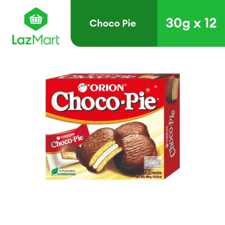 Orion Choco Pie 30g x 12 | Lazada Philippines