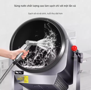 máy rang xào tự động đường kính 26cm bảo hành 1 năm