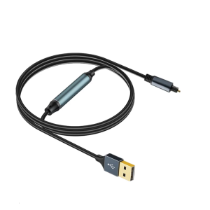USB A to SPDIF Optical Sound Adapter Laptop Computer Converter Digital Transmission Adapter For Home Theater