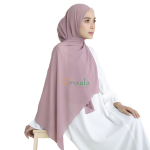Maula Hijab Pashmina Ceruty Babydoll Kerudung Pasmina