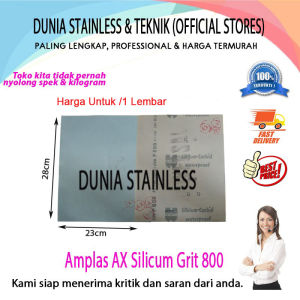 Amplas AX Silicum Grit 800 /Lembar