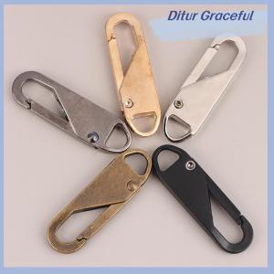 Ditur 10 cái tự làm may Craft dây kéo thanh trượt puller dây kéo sửa chữa Kit thay thế cho bị hỏng Khóa Du Lịch Túi vali dây kéo đầu