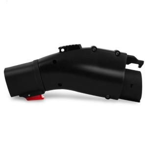 การออกแบบอะแดปเตอร์พลังงาน J1772ประสิทธิภาพสูงดูดซับแรงกระแทกและเชื่อมต่อโดยตรง EV หัวเปลี่ยนสายชาร์จเร็ว