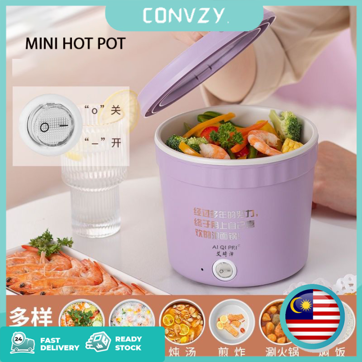Electric Rice Cooker, 1.2L Hot Pot Electric Cooker, Creative Non-stick ...