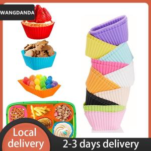 [COD] WANGDANDA Ship within 24 hours 4 Pcs Silicone Lunch Box Dividers Bento Bundle Lunch Box Dividers For Kids Lunch Accessories
