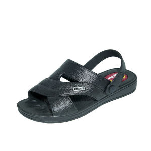 Free Shipping Factory-Priced Black Casual Open-Toe Waterproof And Non-Slip Vietnamese Sandals For Driving Are Selling Well In Stores