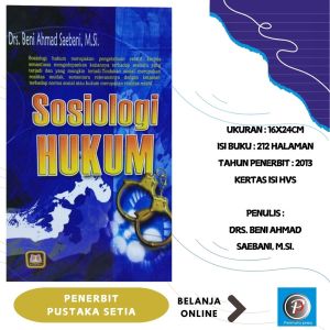 SOSIOLOGI HUKUM - PUSTAKA SETIA