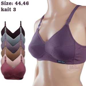 6 pcs sport bra || Bra Wanita dewasa || BH Wanita isi 6 pcs murah || Bra tanpa kawat || Bh wanita