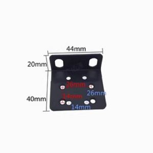 Cặp tai 40x20x44 bắt switch Bass Rack Mount 19 inch cho tp-link SG1024 planet Huawei H3C5130 không kèm ốc