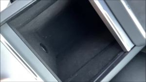 กล่องเก็บของกลางสำหรับ Tesla Model Y Juniper 2025 อุปกรณ์เสริมรถยนต์ กล่องเก็บของซิลิโคนที่วางแขน กล่องเก็บของภายใน