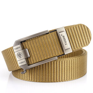 Thickened Nylon Tactical Belt Durable for Various Outdoor Scenes with Easy-to-Wear Automatic Buckle