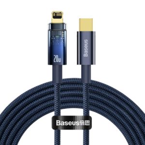Cáp sạc tự ngắt Type C to Lightning Gen2 Baseus CATS Explorer Series PD 20W Fast Charging Data Cable