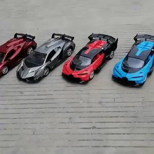 Portable Large Gift Childrens Toys RC Remote Control Car Four-Way Charging Car Steering Wheel Gravity Induction Stall Goods