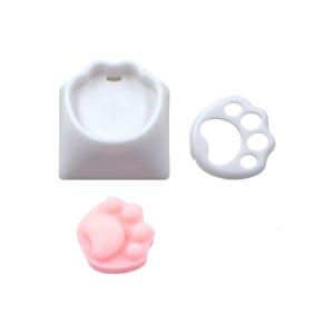 Silicone Cats Claw Keycaps For Mechanical Keyboards Soft 3D Design Keys Caps Customizable Keyboards Accessories