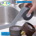 Seal Tape Protection Penutup Celah Siku Wall Sticker Lakban PVC Karet Praktis Anti bocor Waterproof. 