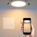 TOLO Pin light Tri color LED Downlight Dimmable light Recessed Round Panel Light Ultra-Thin Ceiling Light 5W 7W 9W. 