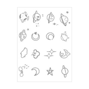 Small Fresh Herbal Juice Tattoo Stickers Non-Reflective Semi-Permanent Waterproof Disposable Cute Small Tattoo Design New 2023