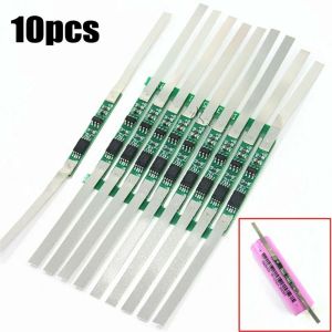 DAWEIF 10Pcs 1S 3.7V PCB Board Overcharge Module Li-ion Battery 18650 Battery Protection Board Voltage Detection Circuit BMS Protection 18650 Board