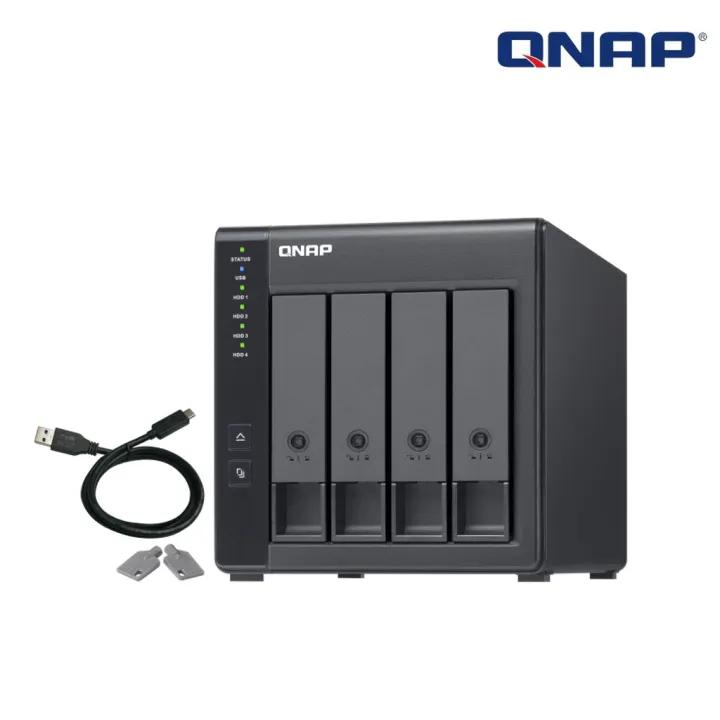 QNAP TR-004 4-Bay USB Type-C Direct Attached Storage