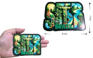 Brazil Souvenir Ref Magnet – Fridge Magnet | Pasalubong Gift