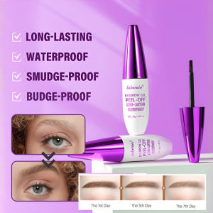 Eyebrow Dyeing Cream Dyeing Tearing Eyebrow Shaping Gel Net Celebrity Natural Smudge Waterproof Long-Lasting Anti-Sweat Lazy Fast防水撕拉眉胶