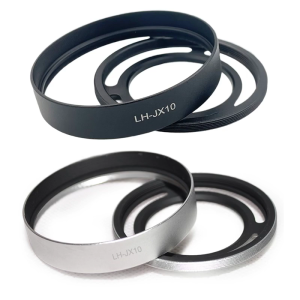 LH-JX10 Metal Hollows Out Lens Hoods Detachable For X10 X20 X30 Prevents Strays Light Interferences