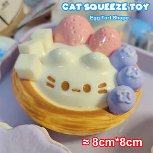 Taba Squishy Kit Kawaii Cat Squishy Fidget Toy Cute Cat Squishys Sensory Toys Pinch Family Squishy Toys Stress Relief for Party Favors Cat Mochi Squishy for Adults