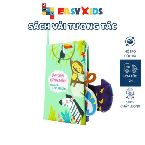Sách Vải Tương Tác Cho Bé Đoán Đuôi Con Vật - Dạo Chơi Nông Trại