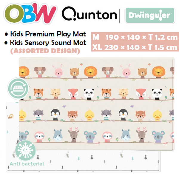 Quinton Playmat by Dwinguler Baby Playmat Kids Sensory Development Sound Playmat Dwinguler