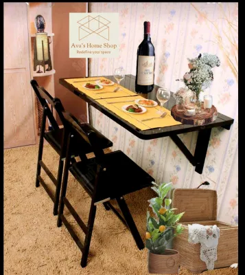 home office desk foldable edition foldable table with wall bracket foldable shelves with wall bracket smart table space saver table computer table collapsible shelf brackets Ava Home Shop