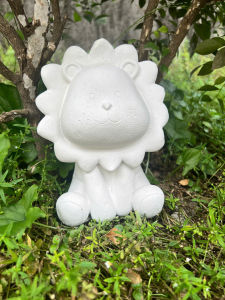Tượng thạch cao cho bé tô màu "MOON" bé sư tử siêu dễ thương tượng siêu to cao