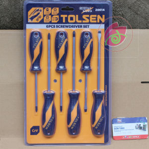 Tua Vít Cán Mềm Có Từ Bộ 6 Cây Tolsen 20014