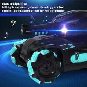 Monkey Fun RC Car Big Size 4WD Tank RC Toy Water Bo-mb Sh-ooting Competitive Gesture Controlled Tank Remote Control Drift Car Kids Toys