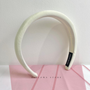 Bando Kain Wanita Korean Headband Terlucu Model Polos Lebar Berwarna Tebal Empuk