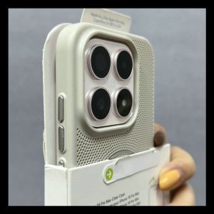 For Xiaomi 17 Case Skin-friendly Fall protection Mesh heat dissipation Back cover For Xiaomi 17 Shell