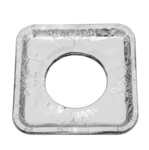 แผ่นฟอยล์ สำหรับรองเตาแก๊ส แผ่นรองเตาแก๊ส แพ็ค 10 ชิ้น