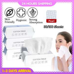 (50pcs) Disposable Thicken Face Towel Pure Cotton Face Cleaning Facial Wipe Soft Towel Tisu Muka 洗面巾一次性洗脸巾潔面
