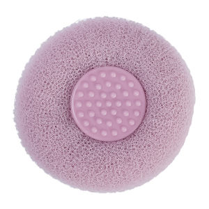 Shower Bath Ball Foam Bubbles Body Scrubber Bath Sponge Mesh Brush Bathroom Accessories with Suction Cup